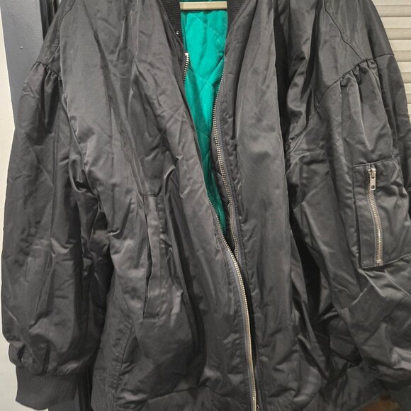 We The Free Oversized Becca Bomber Jacket - Picture 4 of 6